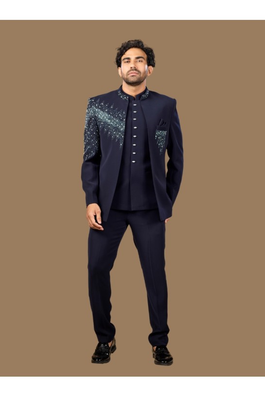 NAVY BLUE JODHPURI